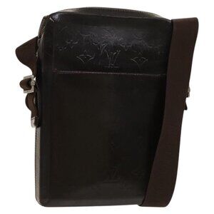 Authentic LOUIS VUITTON Monogram Lace Bobby Shoulder Bag Brown M46520 LV